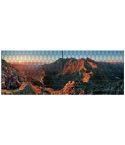 Panorama XL Sonnenuntergang 4 – 5,00 × 1,80 m – 18 Motivstreifen