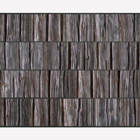 holzbohle zaunsichtschutz holz grau