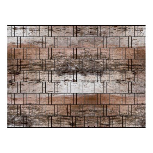 holzwand sichtschutz garten holz