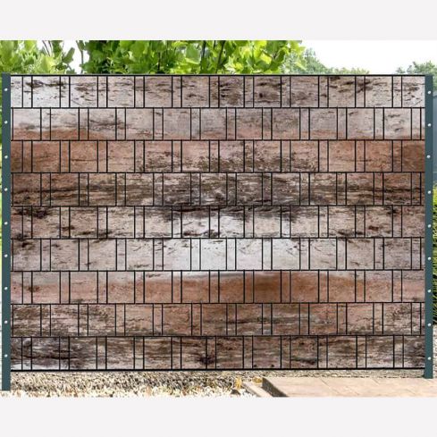 holzwand sichtschutz garten holz