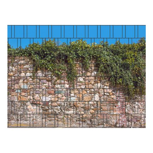kreta zaun sichtschutz kunststoff