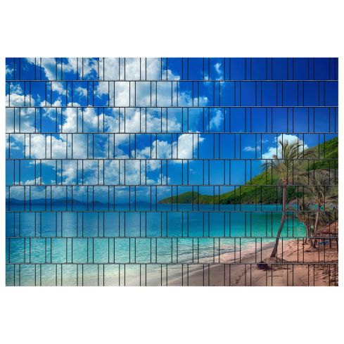 Panorama Beach 3 Zaunsichtschutz