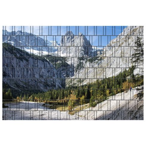 Panorama Berge 1 Zaunsichtschutz