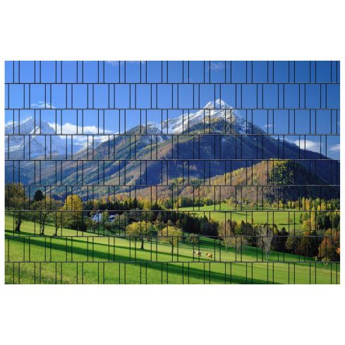 Panorama Berge 2 Zaunsichtschutz
