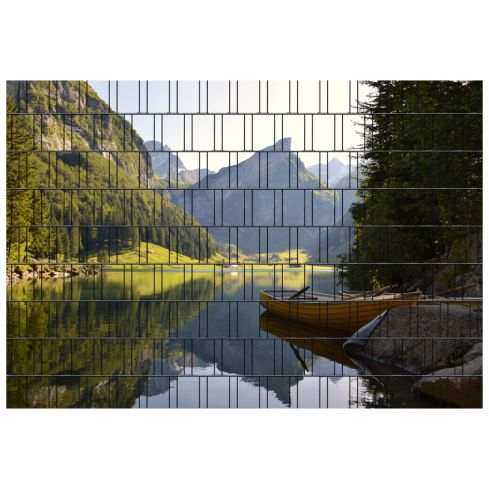 Panorama Berge 3 Zaunsichtschutz