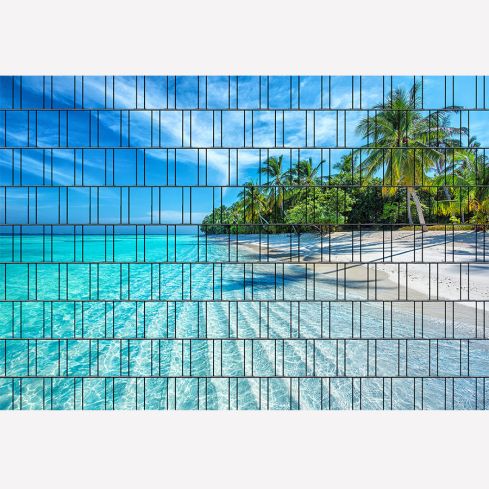 Panorama Beach 1 Zaunsichtschutz