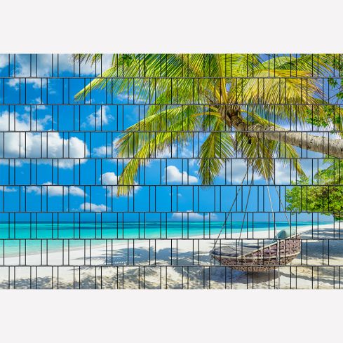 Panorama Beach 2 Zaunsichtschutz